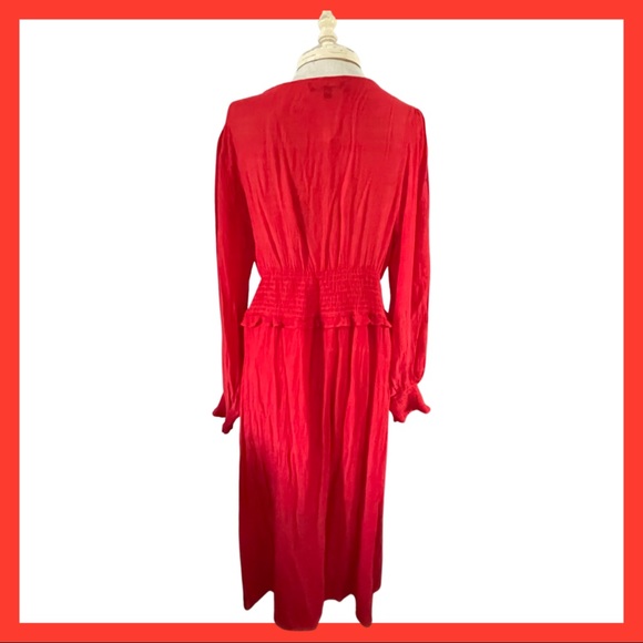 Lulus Red Empire Waist Dress - Picture 2 of 2